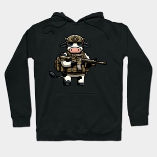 Tactical Cow Hoodie